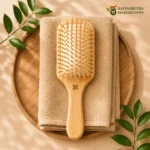 Premium Bamboo Hair Brush (Big Size) - Image 2