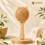Premium Bamboo Hair Brush for Kids