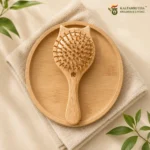 Premium Bamboo Hair Brush for Kids - Image 2