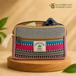 Kalpamrutha Heritage Jute Utility Pouch - Image 3