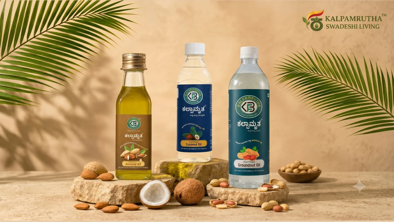 Wood-pressed oils