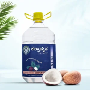 Kalpamrutha Premium Wood-Pressed Coconut Oil – 5 Litre